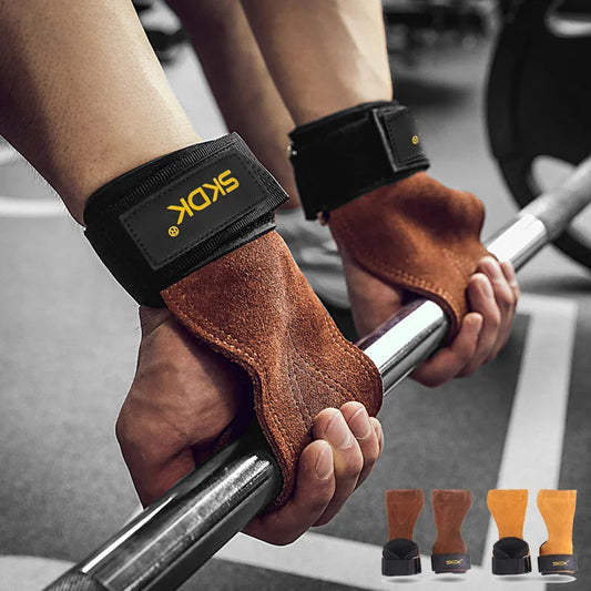 Gym Grips with Wrist Wraps