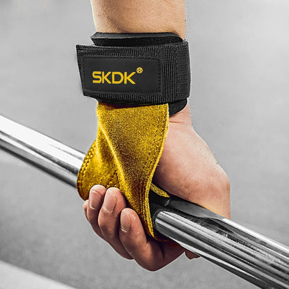 Gym Grips with Wrist Wraps