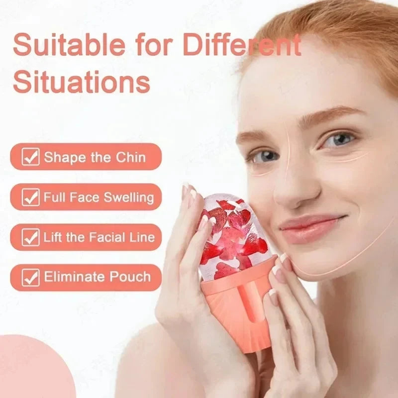 Silicone Ice Facial Roller