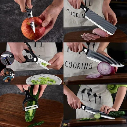 Knife Set 6 in 1